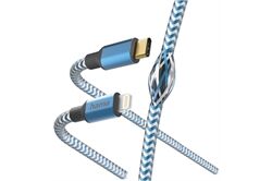 Hama Reflective USB-C > Lightning (1,5m) 00201561 (blau) Lightning-Datenkabel