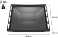 Bosch HEZ431002 Backblech, emailliert