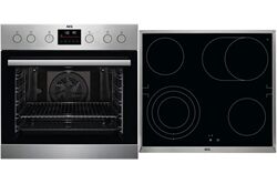 AEG FHHS23M11 (edelstahl/cleanste) Herdset
