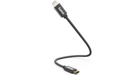 Hama Ladekabel USB-C>Lightning (0,2m) Lightning-Datenkabel