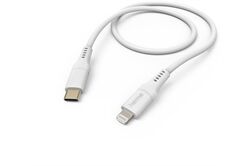 Hama Flexible USB-C > Lightning (1,5m) (weiß) Lightning-Datenkabel
