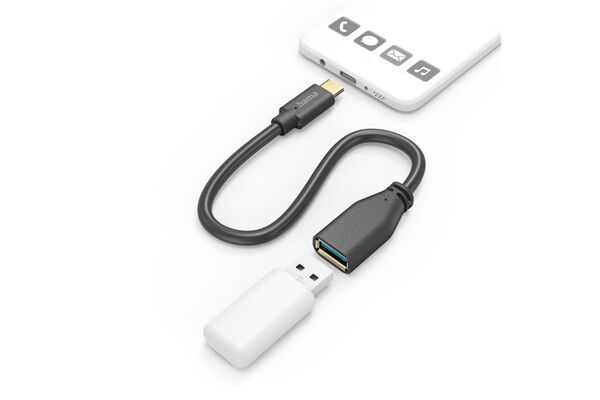 Hama USB-Adapterkabel (15cm) 00125105