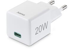 Hama Schnellladegerät USB-C (20W) (weiss) Ladegerät