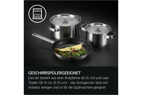 AEG A3SS Koch- und Brat-Set