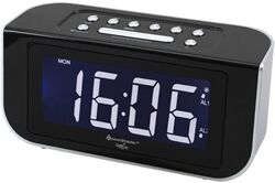 Soundmaster FUR 4005 (schwarz/silber) Funkuhrenradio