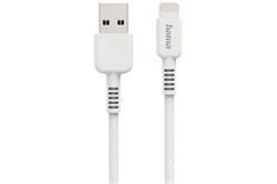 Hama Ladekabel Eco (1m) (weiss) Lightning-Datenkabel