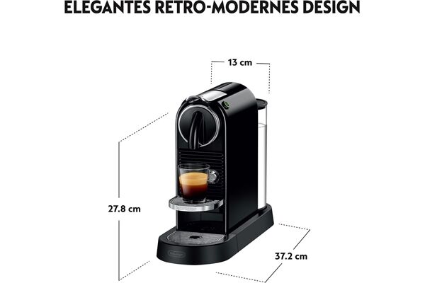 DeLonghi EN 167.B Nespresso CitiZ