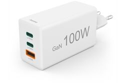 Hama Schnellladegerät (100W) (weiss) Ladegerät