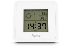 Hama Borneo Thermometer/Hygrometer (weiss) Thermometer-Hygrometer
